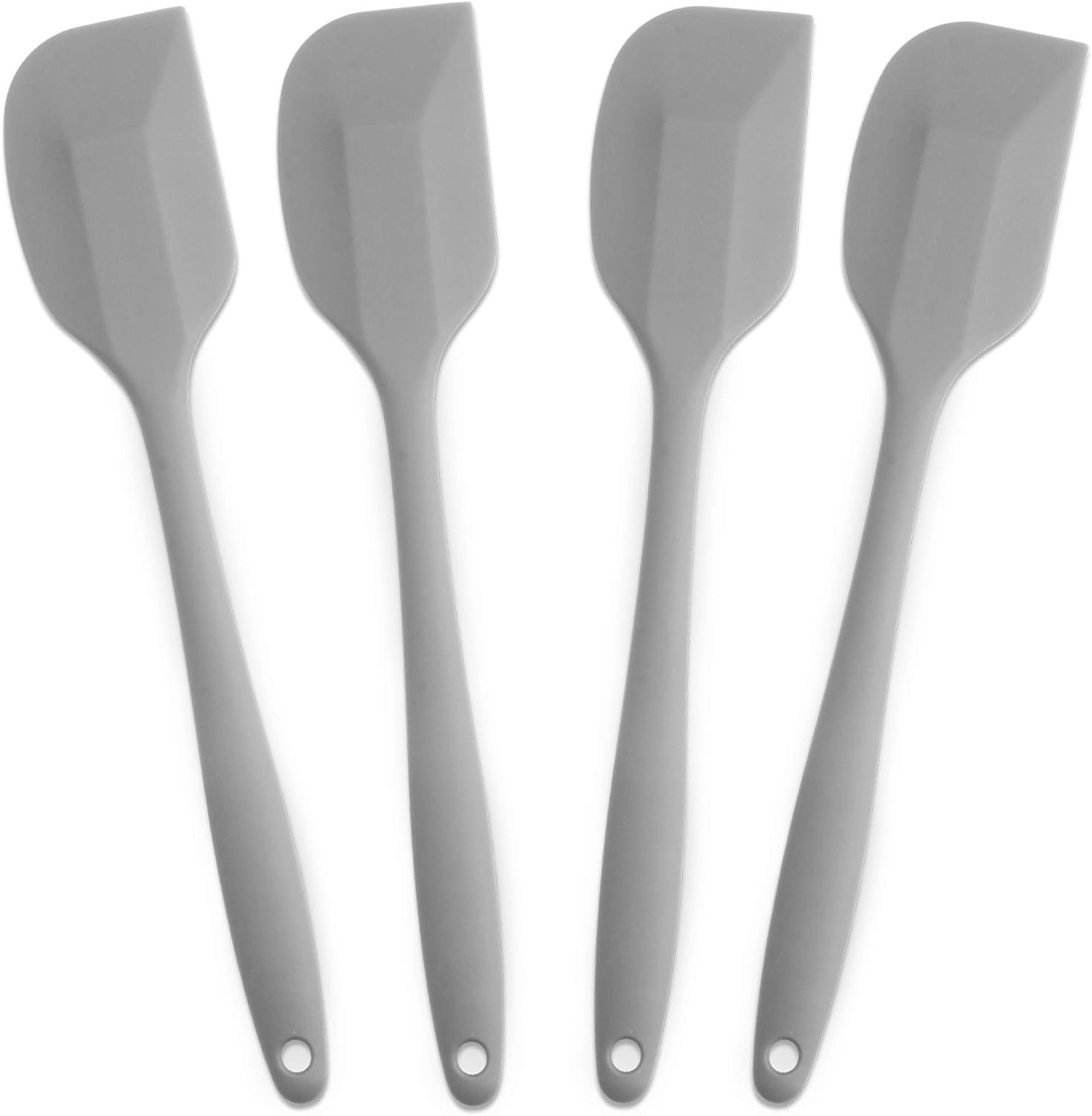 Silicone Spatula, Heat-Resistant Spatulas, Non-stick Rubber Spatulas with Stainless Steel Core -4-piece Set Silicone Spatula, Heat-Resistant Spatulas, Non-stick Rubber Spatulas with Stainless Steel Core -4-piece Set